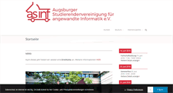 Desktop Screenshot of fachschaft-info.de